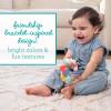 image:imageInfantino BFF Friendship Baby Teether  Soft Silicone Baby Teething Toy with Textures Bright Colors and EasyGrip DesignBFF