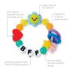 image:imageInfantino BFF Friendship Baby Teether  Soft Silicone Baby Teething Toy with Textures Bright Colors and EasyGrip DesignBFF
