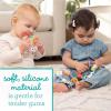 image:imageInfantino BFF Friendship Baby Teether  Soft Silicone Baby Teething Toy with Textures Bright Colors and EasyGrip DesignFriendship Bracelets