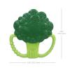 image:imageInfantino Lil Nibbles Textured Silicone Teether BPAFree Baby Teething Toy Soft Easy to Hold Sensory Stimulation for Infants BroccoliBroccoli
