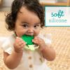 image:imageInfantino Lil Nibbles Textured Silicone Teether BPAFree Baby Teething Toy Soft Easy to Hold Sensory Stimulation for Infants BroccoliBroccoli