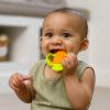 image:imageInfantino Lil Nibbles Textured Silicone Teether BPAFree Baby Teething Toy Soft Easy to Hold Sensory Stimulation for Infants BroccoliCarrot