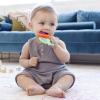 image:imageInfantino Lil Nibbles Textured Silicone Teether BPAFree Baby Teething Toy Soft Easy to Hold Sensory Stimulation for Infants Fruit Kabob3 Piece Set