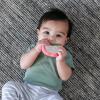 image:imageInfantino Lil Nibbles Vibrating Apple Baby Teether Sensory Exploration and Teething Relief with Soothing Vibrations and Textures