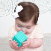 image:imageInfantino Squeeze and Stack Block Set  Colorful Textured Soft Blocks Includes Numbers Animals and Shapes Ages 6 Months 8 Count Pack of 1