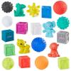 image:imageInfantino Sensory Balls Blocks amp Buddies  Textured Soft amp Colorful Toys Includes 8 Balls 8 Numbered Blocks 4 Animal Buddies Ages 0 Months  20Piece Set