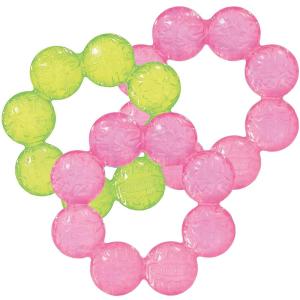 image:imageInfantino Water Teethers  Sensory Exploration Teething Cooling amp Massaging Relief for Sore Gums Lime amp Blue 3PackLime  Pink