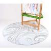 image:imageBooginHead SplatMat 52 Extra Large Waterproof Floor Mat for Under High Chair Marble SwirlMarble Swirl