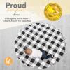 image:imageBooginHead SplatMat 52 Extra Large Waterproof Floor Mat for Under High Chair Marble SwirlMarble Swirl