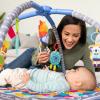 image:imageInfantino 4in1 Twist amp Fold Musical Mobile Gym  Includes Linkable Toys Repositionable Mirror Feather Teether OnTheGo Activities Boho Styled Play Mat for Infants and Toddlers 0MMusical Boho