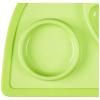 image:imageInfantino AllinOne Lil Foodie Tray  Green  BPAFree FoodGrade Divided Food amp Sippy Cup Sections  DishwasherSafe  for Babies amp Toddlers 4M