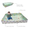 image:imageInfantino Foldable Soft Foam Play Mat 57 Baby Mat for Floor Time Lightweight Easy to Store Wipeable AnimalsAnimalThemed Foam Mat
