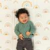 image:imageInfantino Foldable Soft Foam Play Mat 57 Baby Mat for Floor Time Lightweight Easy to Store Wipeable AnimalsRainbows