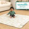 image:imageInfantino Foldable Soft Foam Play Mat 57 Baby Mat for Floor Time Lightweight Easy to Store Wipeable AnimalsRainbows