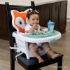 image:imageInfantino GrowwithMe 4in1 Convertible High Chair FoxTheme SpaceSaving Design Booster and Toddler Chair for Infants amp Toddlers 3M36MFox  New Version  Improved Version