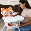image:imageInfantino GrowwithMe 4in1 Convertible High Chair FoxTheme SpaceSaving Design Booster and Toddler Chair for Infants amp Toddlers 3M36MFox  New Version  Improved Version