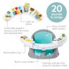 image:imageInfantino Music amp Lights 3in1 Discovery Seat amp Booster Interactive Toddler Seat for Dining Table or Kitchen Chair Baby Activity Center amp Snack Tray 20 Sounds amp Songs Lightweight Baby EssentialsTeal