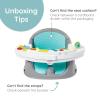 image:imageInfantino Music amp Lights 3in1 Discovery Seat amp Booster Interactive Toddler Seat for Dining Table or Kitchen Chair Baby Activity Center amp Snack Tray 20 Sounds amp Songs Lightweight Baby EssentialsTeal