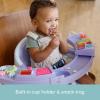 image:imageInfantino Music amp Lights 3in1 Discovery Seat amp Booster Interactive Toddler Seat for Dining Table or Kitchen Chair Baby Activity Center amp Snack Tray 20 Sounds amp Songs Lightweight Baby EssentialsLavender
