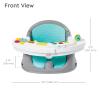 image:imageInfantino Music amp Lights 3in1 Discovery Seat amp Booster Interactive Toddler Seat for Dining Table or Kitchen Chair Baby Activity Center amp Snack Tray 20 Sounds amp Songs Lightweight Baby EssentialsTeal