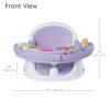 image:imageInfantino Music amp Lights 3in1 Discovery Seat amp Booster Interactive Toddler Seat for Dining Table or Kitchen Chair Baby Activity Center amp Snack Tray 20 Sounds amp Songs Lightweight Baby EssentialsLavender