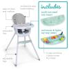 image:imageInfantino Music amp Lights 8in1 Convertible High Chair for Babies amp Toddlers Interactive Lights amp Sounds Removable Legs WipeClean Seat with Tray Ages 6 Months