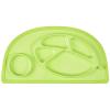 image:imageInfantino AllinOne Lil Foodie Tray  Green  BPAFree FoodGrade Divided Food amp Sippy Cup Sections  DishwasherSafe  for Babies amp Toddlers 4M