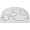 image:imageInfantino AllinOne Lil Foodie Tray  Grey  BPAFree FoodGrade Divided Food amp Sippy Cup Sections  DishwasherSafe  for Babies amp Toddlers 4MSmall