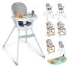 image:imageInfantino Music amp Lights 8in1 Convertible High Chair for Babies amp Toddlers Interactive Lights amp Sounds Removable Legs WipeClean Seat with Tray Ages 6 Months