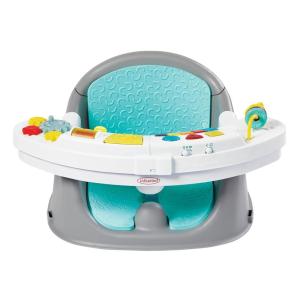 image:imageInfantino Music amp Lights 3in1 Discovery Seat amp Booster Interactive Toddler Seat for Dining Table or Kitchen Chair Baby Activity Center amp Snack Tray 20 Sounds amp Songs Lightweight Baby EssentialsTeal