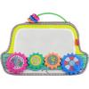 image:imageInfantino Busy Board Mirror amp Sensory Discovery Toy Boat for Fine Motor Skill Development with Gears Beads High Contrast Prints Tummy Time Sit amp Play or On The Go for Newborns Babies amp ToddlersMedium