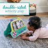 image:imageInfantino Busy Board Mirror amp Sensory Discovery Toy Boat for Fine Motor Skill Development with Gears Beads High Contrast Prints Tummy Time Sit amp Play or On The Go for Newborns Babies amp ToddlersMedium