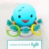 image:imageInfantino Light Up Ring Catcher  Illuminating Octopus with Five Tossing Rings for Fine amp Gross Motor Skills in Babies amp Toddlers 6M