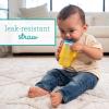 image:imageInfantino My 1st Tumbler 10 Oz Durable Plastic Sippy Cup with Straw amp Handle SpillResistant for OnTheGo BPAFree Transition Baby Cup Moody BlueCool Breeze  Lemon Rizz