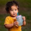 image:imageInfantino My 1st Tumbler 10 Oz Durable Plastic Sippy Cup with Straw amp Handle SpillResistant for OnTheGo BPAFree Transition Baby Cup Moody BlueCool Breeze  Lemon Rizz