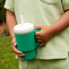 image:imageInfantino My 1st Tumbler 9 Oz Silicone Sippy Cup with Straw amp Handle SpillResistant Baby Cup for OntheGo BPAFree Transition Bottle Lime LightAlpine