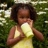 image:imageInfantino My 1st Tumbler 9 Oz Silicone Sippy Cup with Straw amp Handle SpillResistant Baby Cup for OntheGo BPAFree Transition Bottle Lime LightCitrus