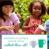 image:imageInfantino My 1st Tumbler 9 Oz Silicone Sippy Cup with Straw amp Handle SpillResistant Baby Cup for OntheGo BPAFree Transition Bottle Lime LightClarity