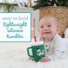 image:imageInfantino My 1st Tumbler 9 Oz Silicone Sippy Cup with Straw amp Handle SpillResistant Baby Cup for OntheGo BPAFree Transition Bottle Lime LightGreen Snowman