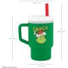 image:imageInfantino My 1st Tumbler 9 Oz Silicone Sippy Cup with Straw amp Handle SpillResistant Baby Cup for OntheGo BPAFree Transition Bottle Lime LightGrinch Green