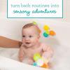 image:imageInfantino Silicone Bath Pop Spinners  Sensory Dinosaur Toys with Suction Cups Engaging Bath Time Fun for Toddlers 3Piece