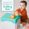 image:imageInfantino Super Soft 1st Building Blocks Activity Station EasytoHold for Babies amp Toddlers BPAFree MultiColored 22Piece Set with Storage Box and Mat