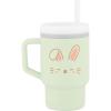 image:imageInfantino My 1st Tumbler 9 Oz Silicone Sippy Cup with Straw amp Handle SpillResistant Baby Cup for OntheGo BPAFree Transition Bottle Lime LightBunny