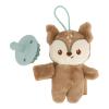 image:imageInfantino Snuggle amp Soothe PaciPal  Soft Fabric Pacifier Pal with Premium Silicone Pacifier for Babys Comfort and SelfSoothe CowMulticolor