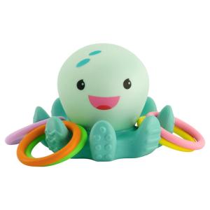 image:imageInfantino Light Up Ring Catcher  Illuminating Octopus with Five Tossing Rings for Fine amp Gross Motor Skills in Babies amp Toddlers 6M