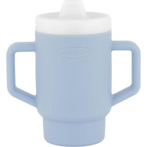 image:imageInfantino My 1st Tumbler 9 Oz Silicone Sippy Cup with Straw amp Handle SpillResistant Baby Cup for OntheGo BPAFree Transition Bottle Lime LightClarity