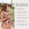 image:imageInfantino Flip 4in1 Convertible Baby Carrier Adjustable Ergonomic Babywearing Registry Essential Baby Carrier for Newborn to Toddler LeopardAffogato Luxe  New  Improved