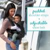 image:imageInfantino Flip 4in1 Convertible Baby Carrier Adjustable Ergonomic Babywearing Registry Essential Baby Carrier for Newborn to Toddler LeopardBlack  Gray Leopard