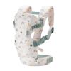 image:imageInfantino Flip 4in1 Convertible Baby Carrier Adjustable Ergonomic Babywearing Registry Essential Baby Carrier for Newborn to Toddler LeopardRainbow