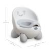 image:imageInfantino Potty Pals Potty Seat  Potty Training Toilet Removable Bowl with Splashguard Slip Resistant Feet Gray